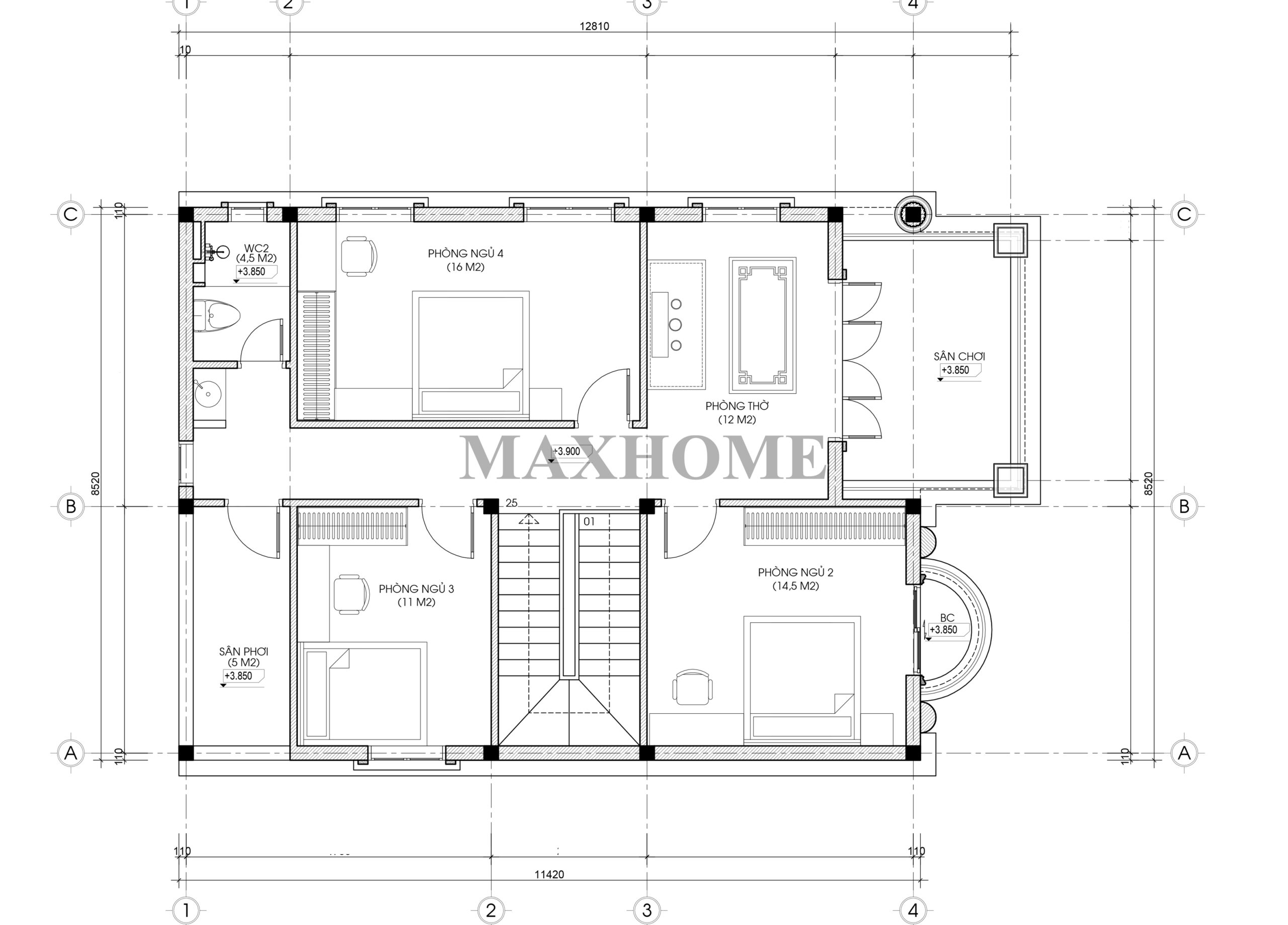 Top biệt thự 2 tầng mái Nhật tân cổ siêu đẹp, siêu mê - MH46923 Top biệt thự 2 tầng mái Nhật tân cổ siêu đẹp, siêu mê - MH46923