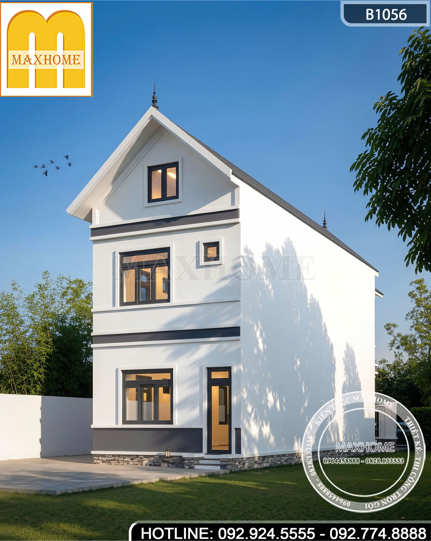 Nhà Phố 2 Tầng Mái Thái Đẹp | MH46832