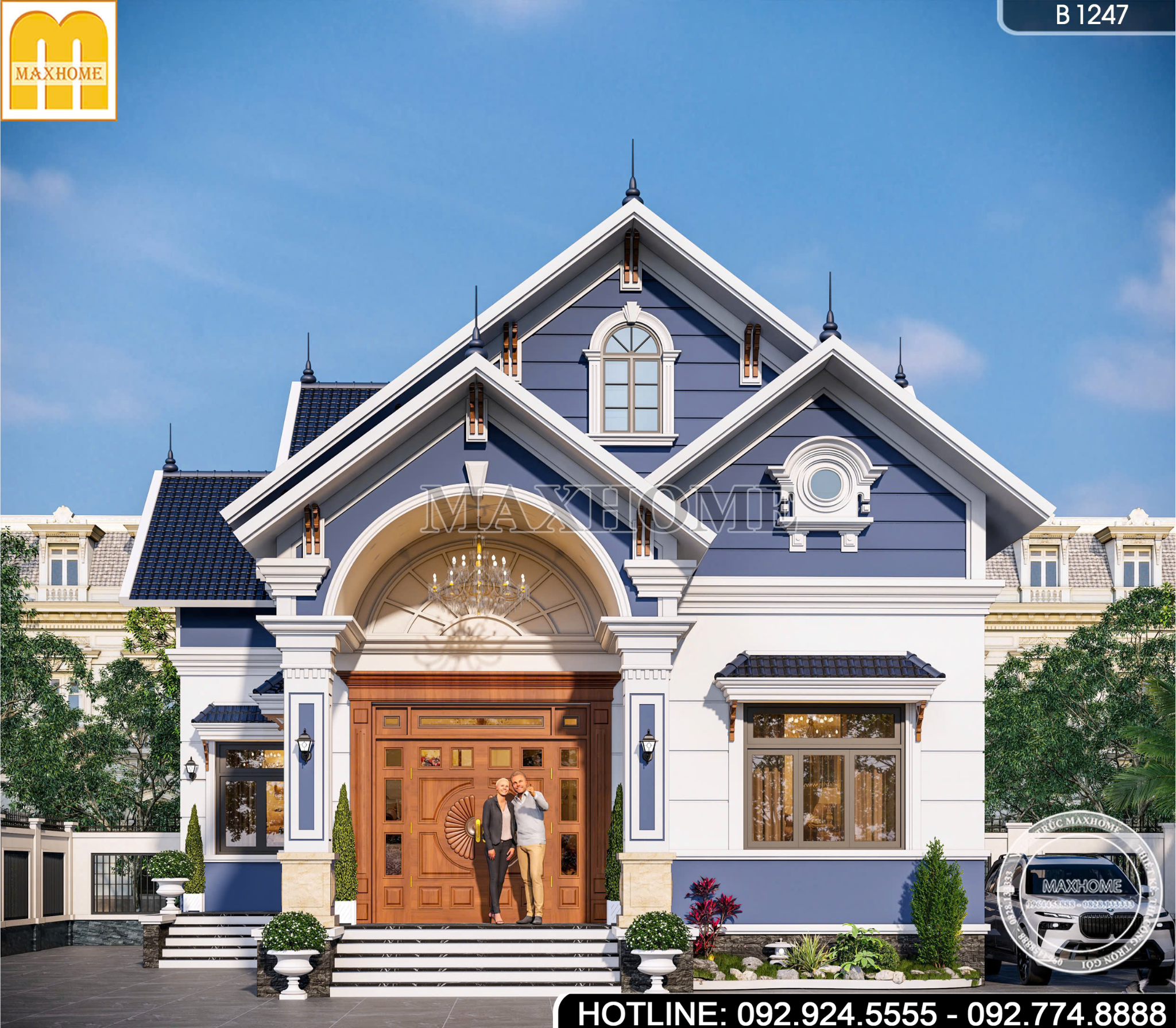 Nhà Cấp 4 Mái Thái | MH47071