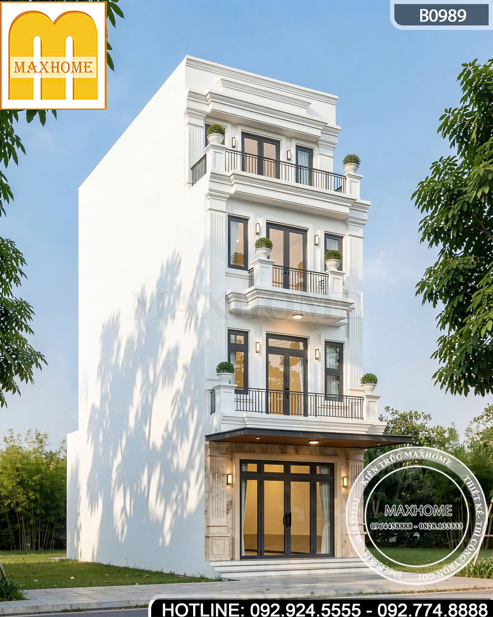 Nhà Phố 4 Tầng | MH46972