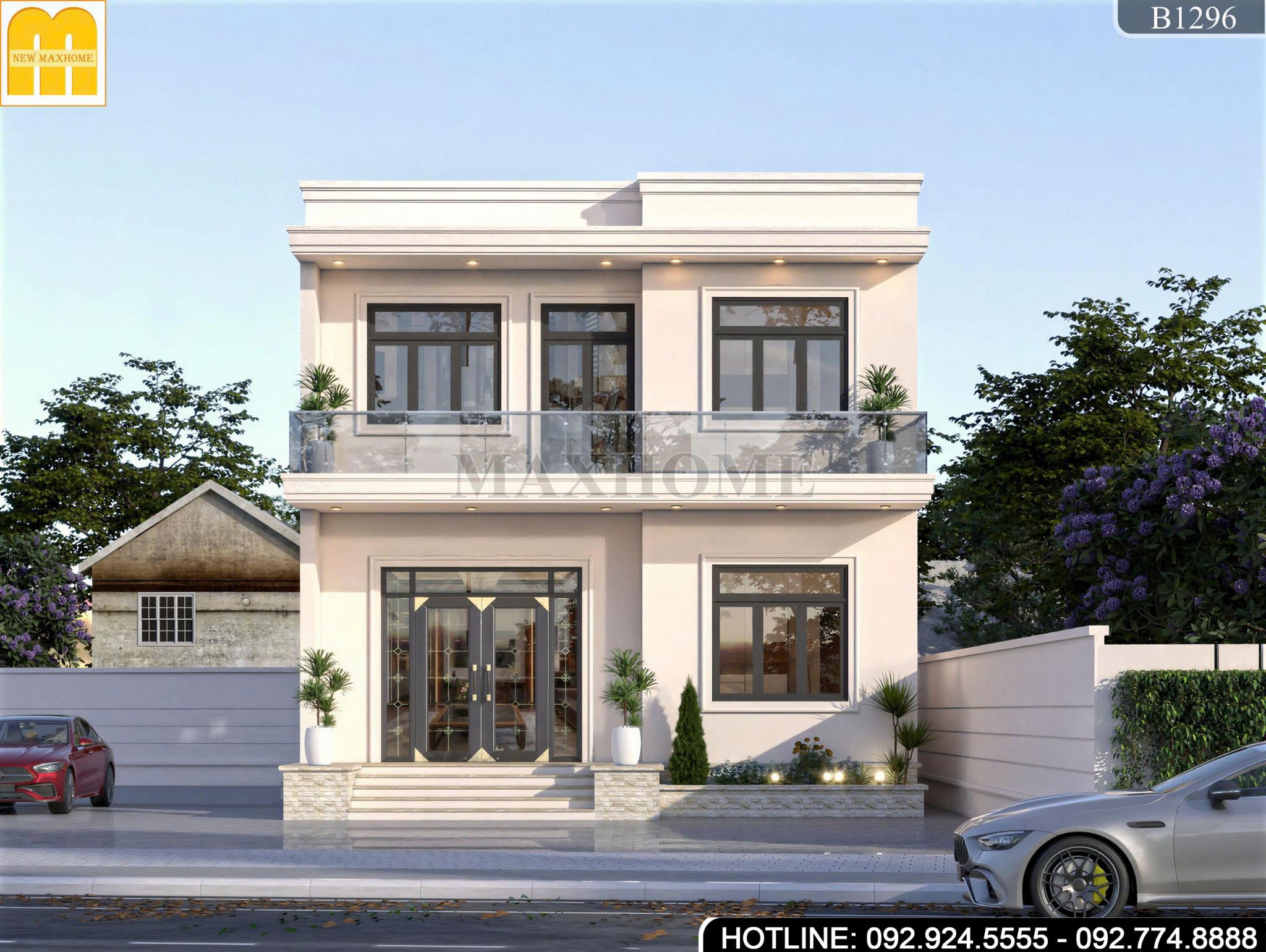 Nhà 2 Tầng Hiện Đại Đẹp Tại Phú Thọ