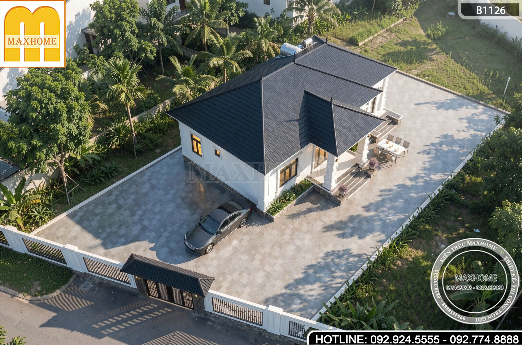 Nhà Cấp 4 Mái Nhật Ngang 16m | MH47001