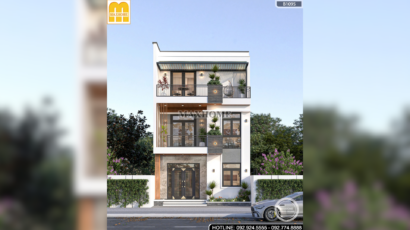 Nhà 3 Tầng Hiện Đại Mặt Tiền Đẹp | MH47084