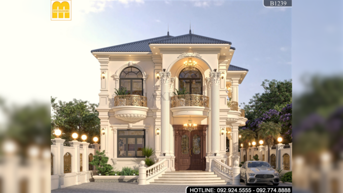 Nhà Biệt Thự Tân Cổ Điển Sang Trọng