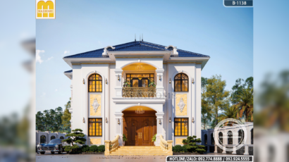 Biệt Thự Tân Cổ Điển 2 Tầng Mái Nhật | MH46966