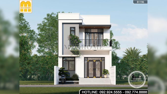 Mẫu Nhà Phố Hiện Đại Đẹp | MH47005