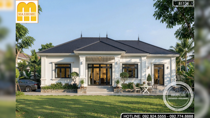 Nhà Cấp 4 Mái Nhật Ngang 16m | MH47001