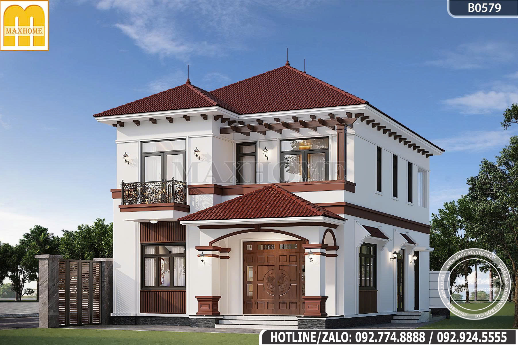 Nhà 2 Tầng Mái Nhật Tiện Nghi | MH46628