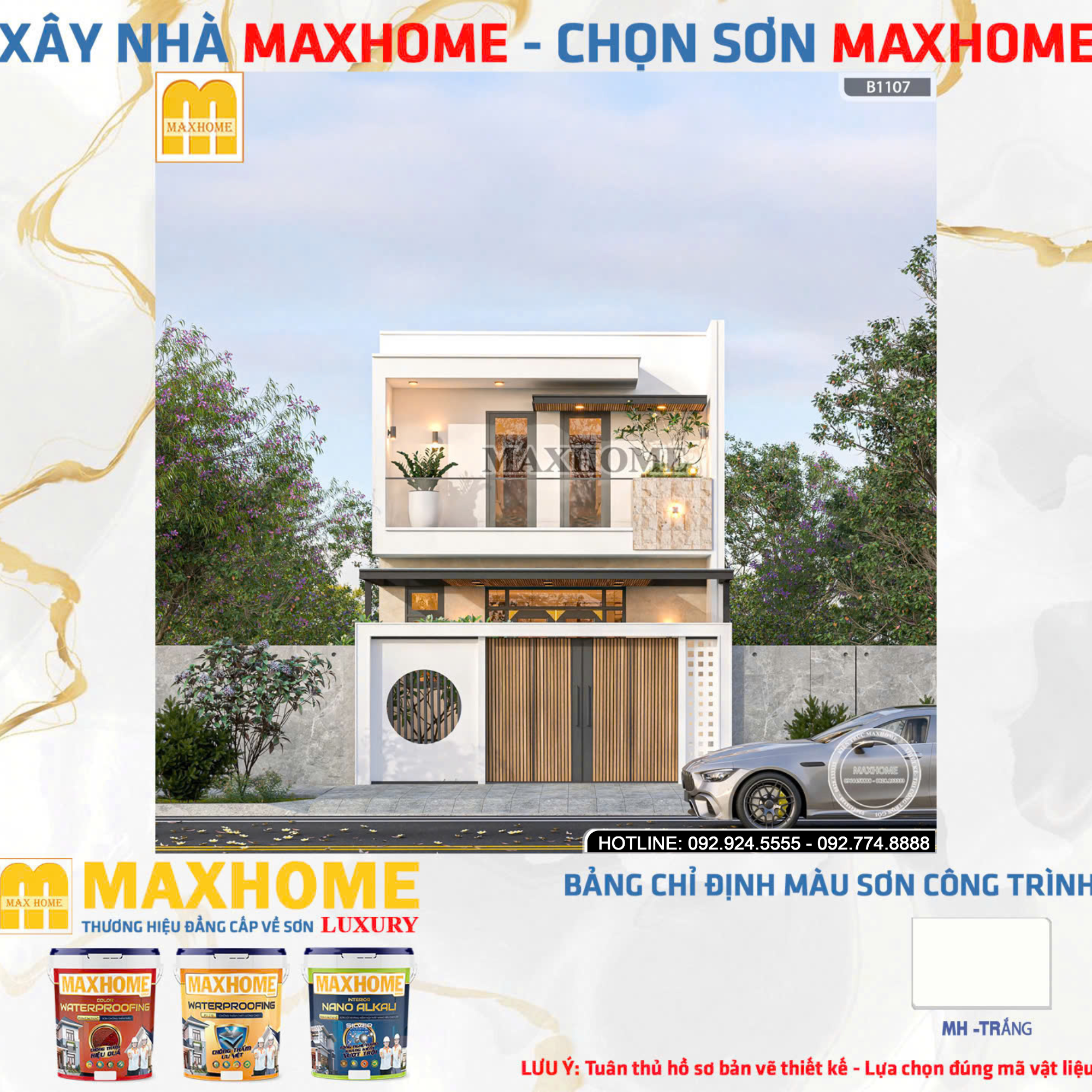Nhà Phố 2 Tầng Ngang 6m | MH46893