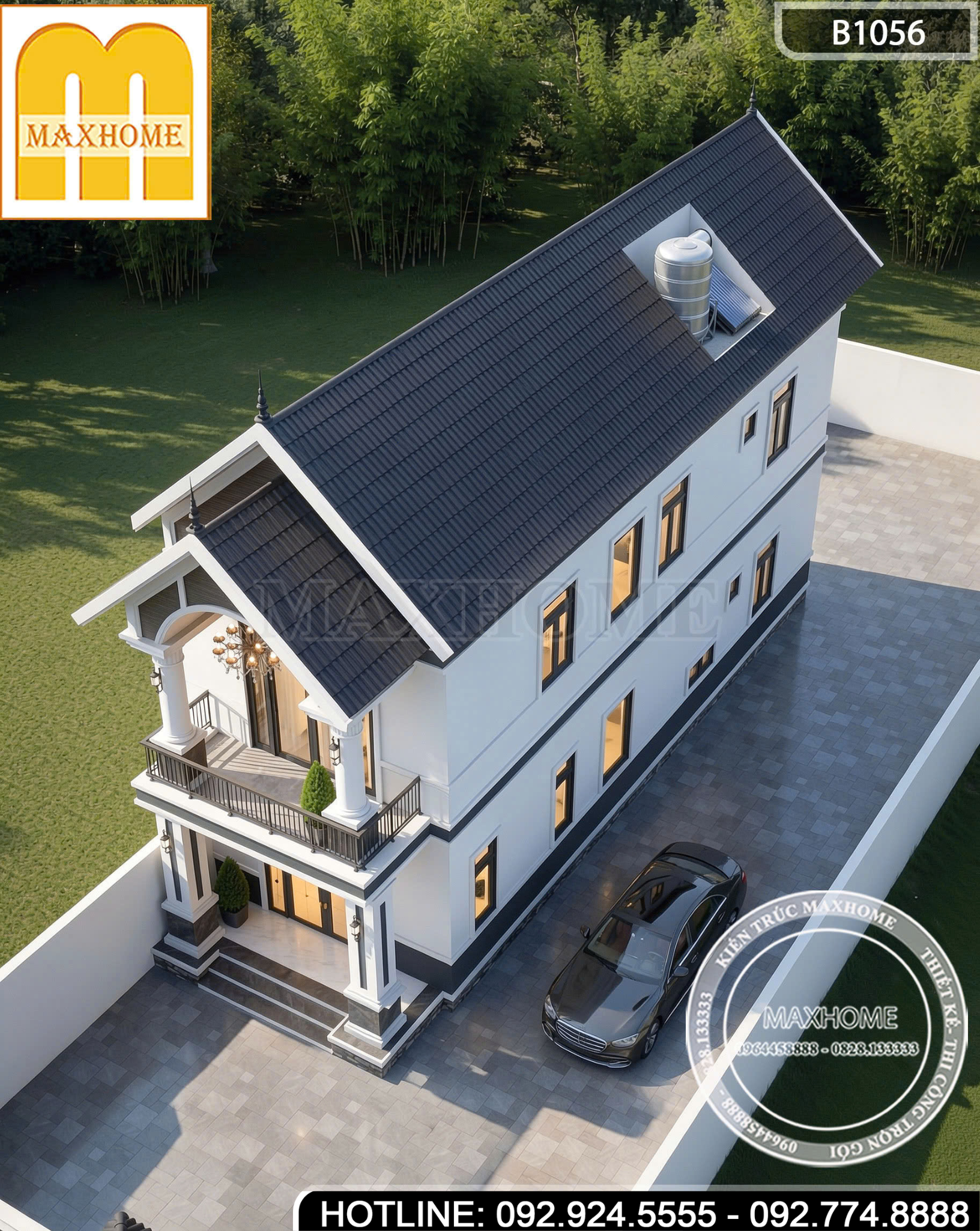 Nhà Phố 2 Tầng Mái Thái Đẹp | MH46832