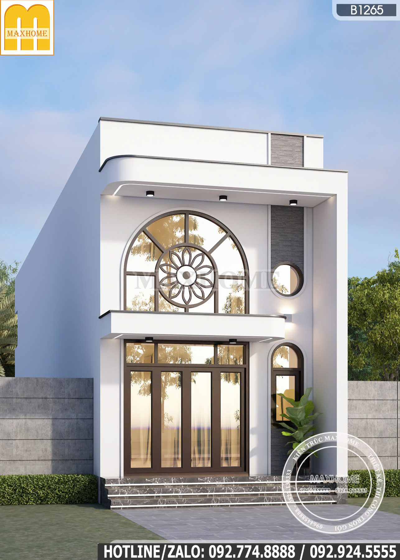Mẫu Nhà Gác Lửng Đẹp | MH47087
