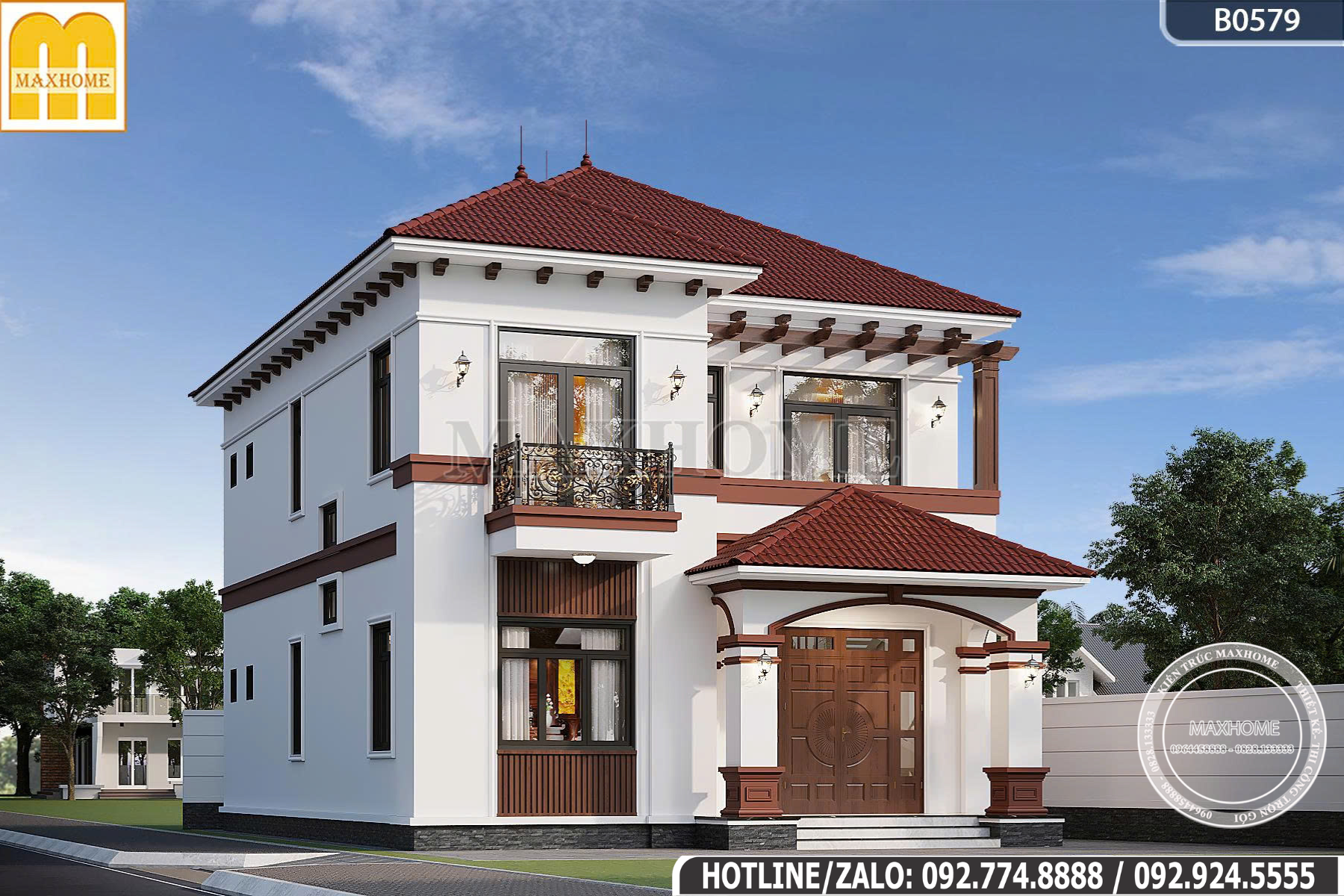 Nhà 2 Tầng Mái Nhật Tiện Nghi | MH46628