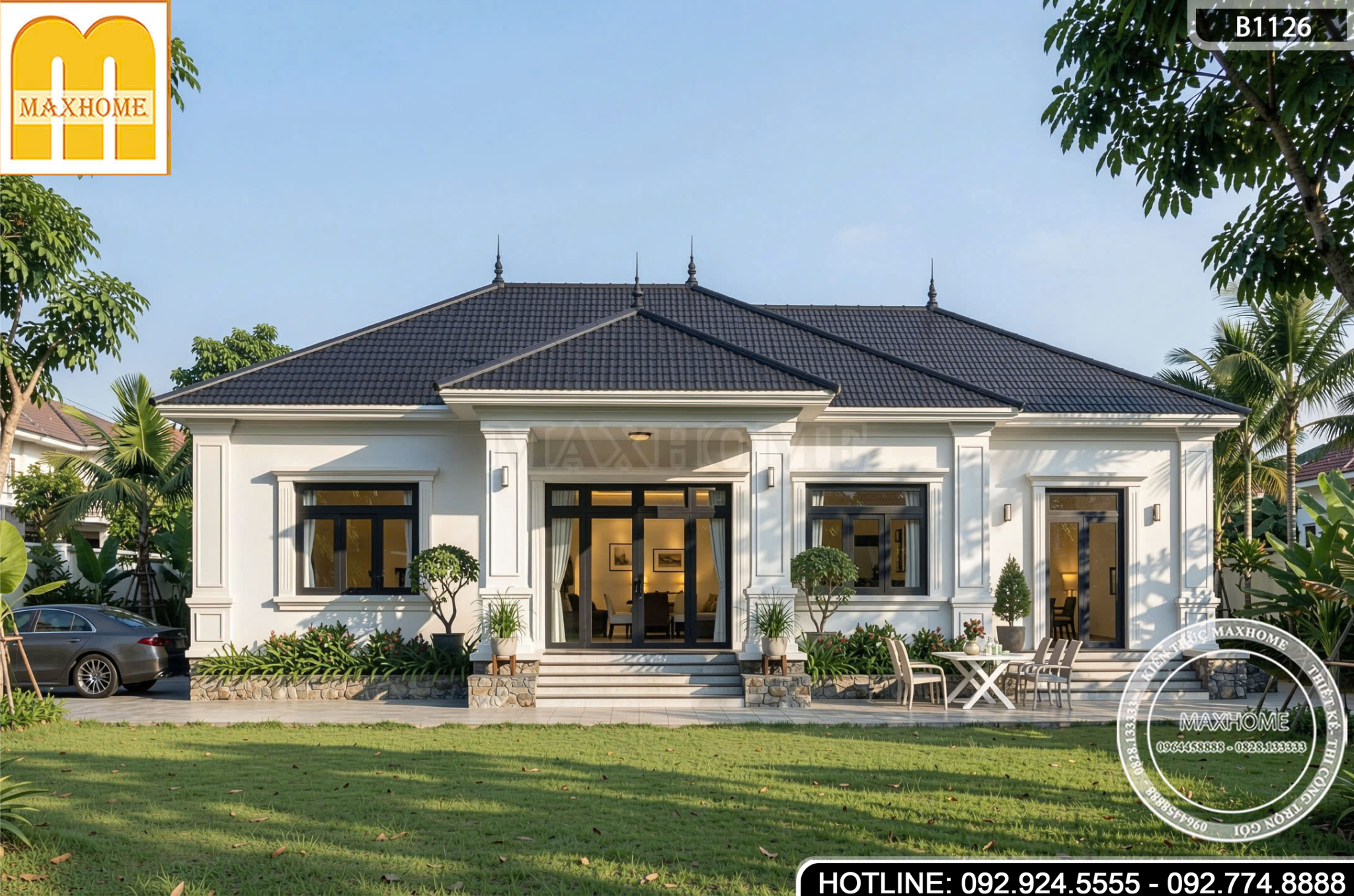 Nhà Cấp 4 Mái Nhật Ngang 16m | MH47001