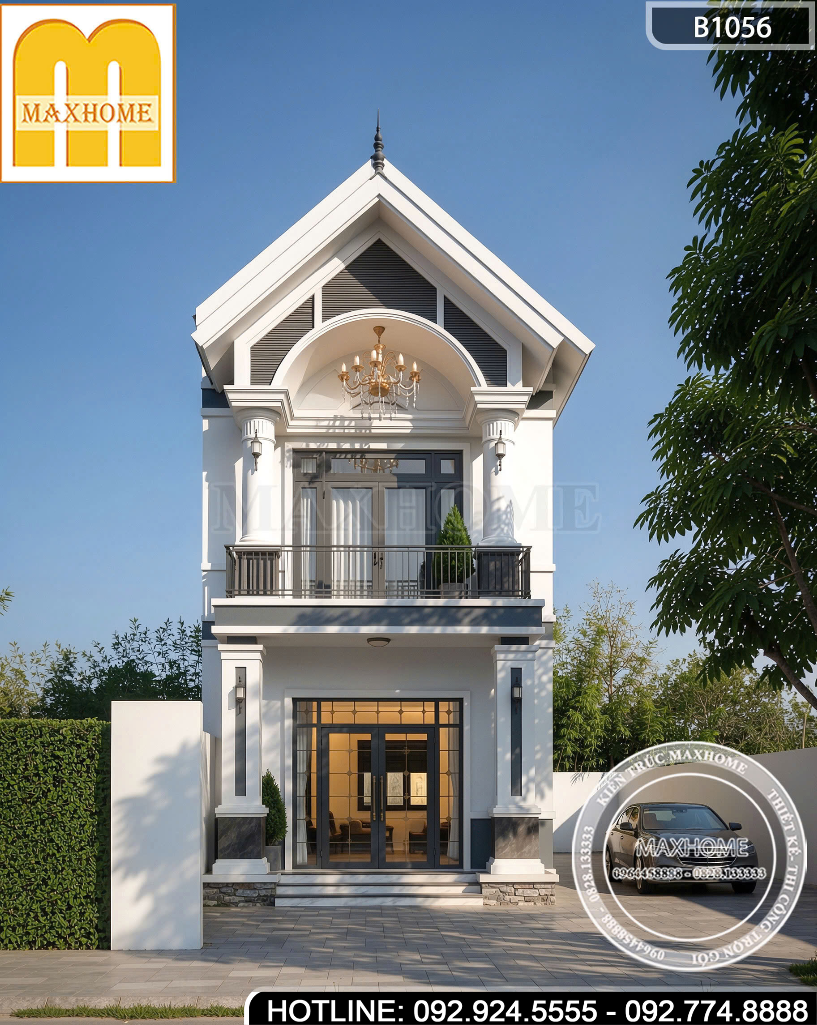 Nhà Phố 2 Tầng Mái Thái Đẹp | MH46832