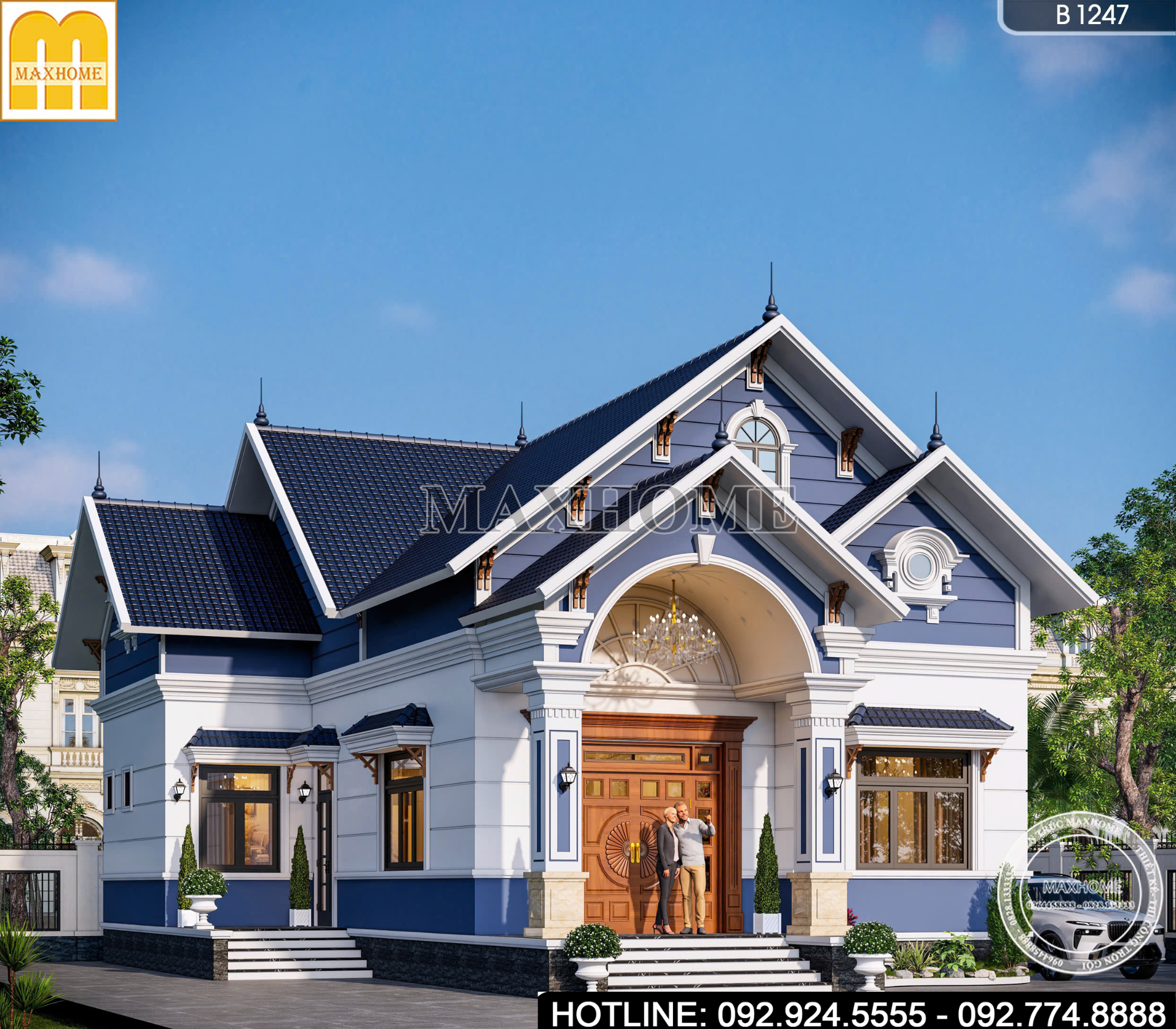 Nhà Cấp 4 Mái Thái | MH47071