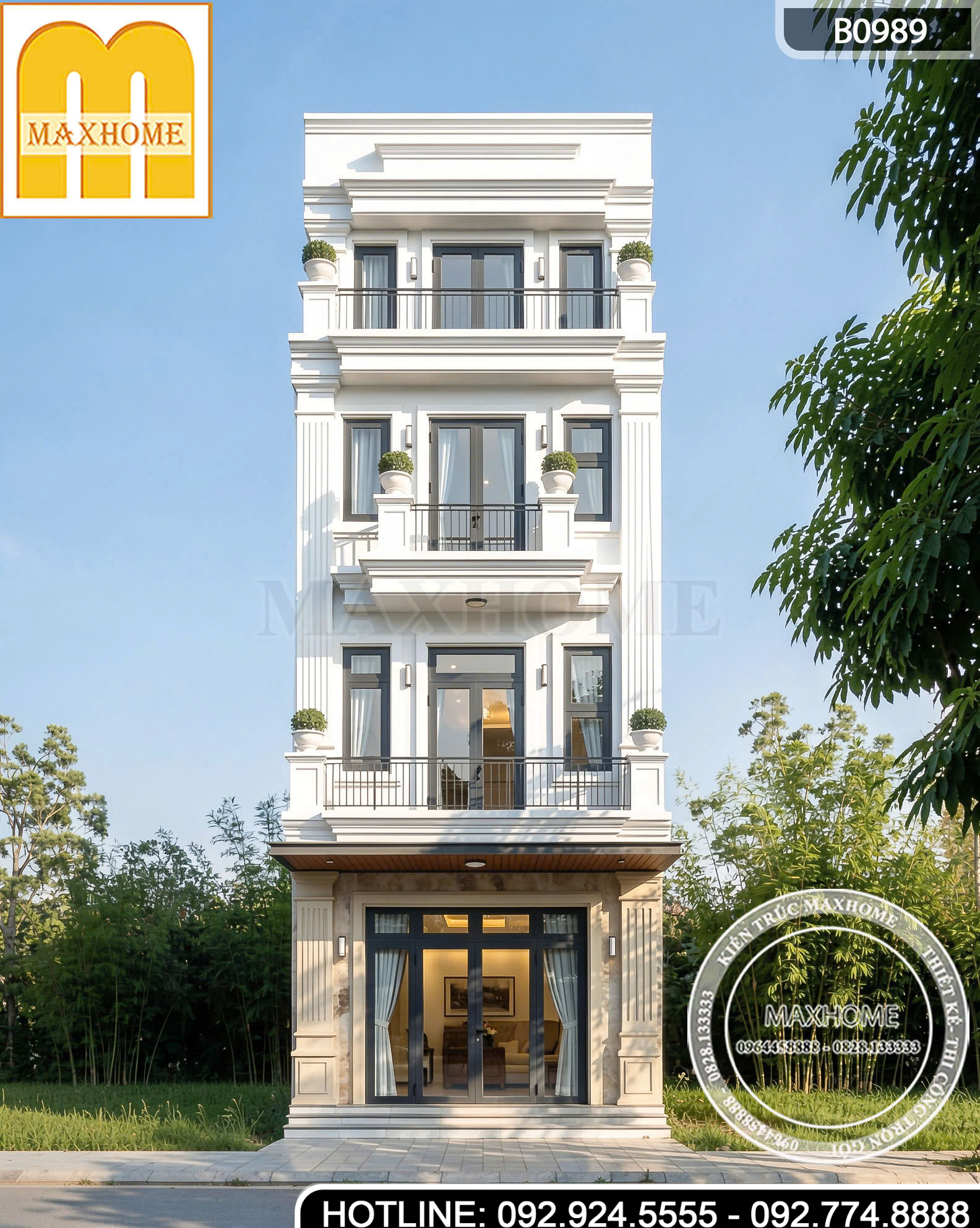 Nhà Phố 4 Tầng | MH46972