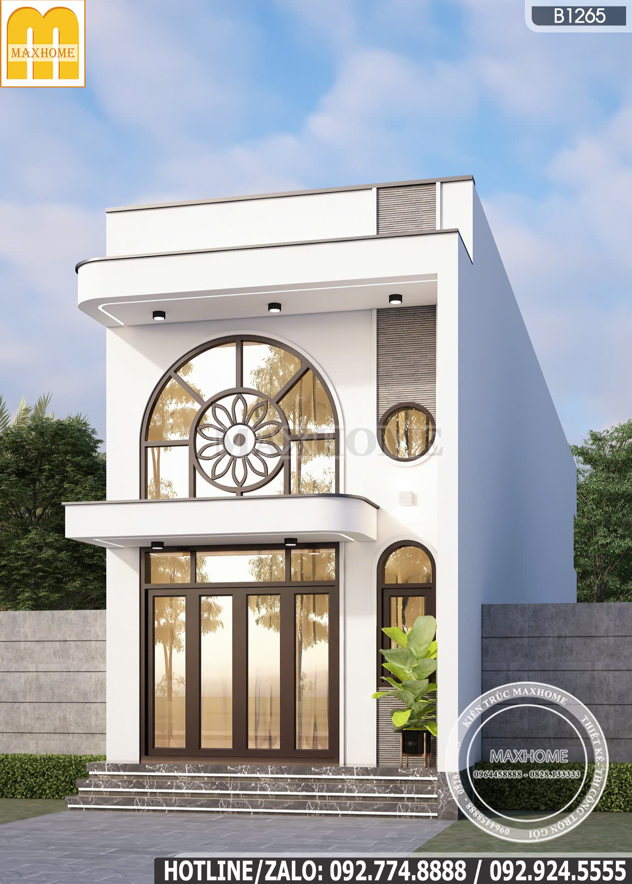 Mẫu Nhà Gác Lửng Đẹp | MH47087
