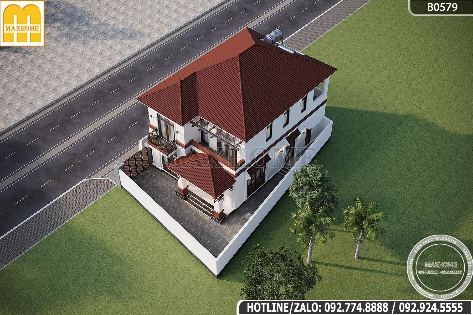 Nhà 2 Tầng Mái Nhật Tiện Nghi | MH46628