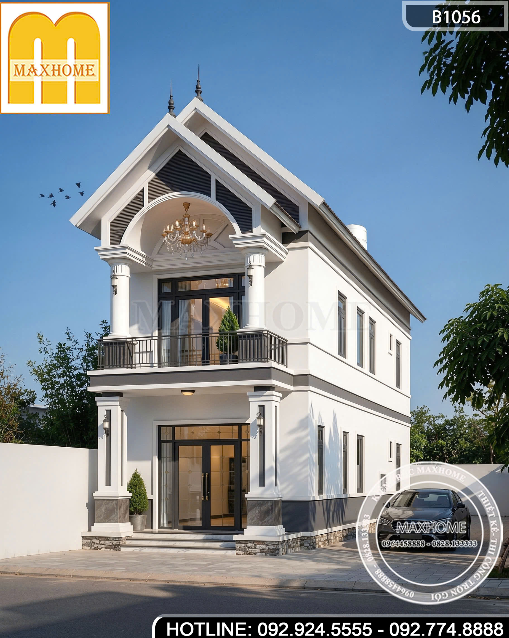 Nhà Phố 2 Tầng Mái Thái Đẹp | MH46832