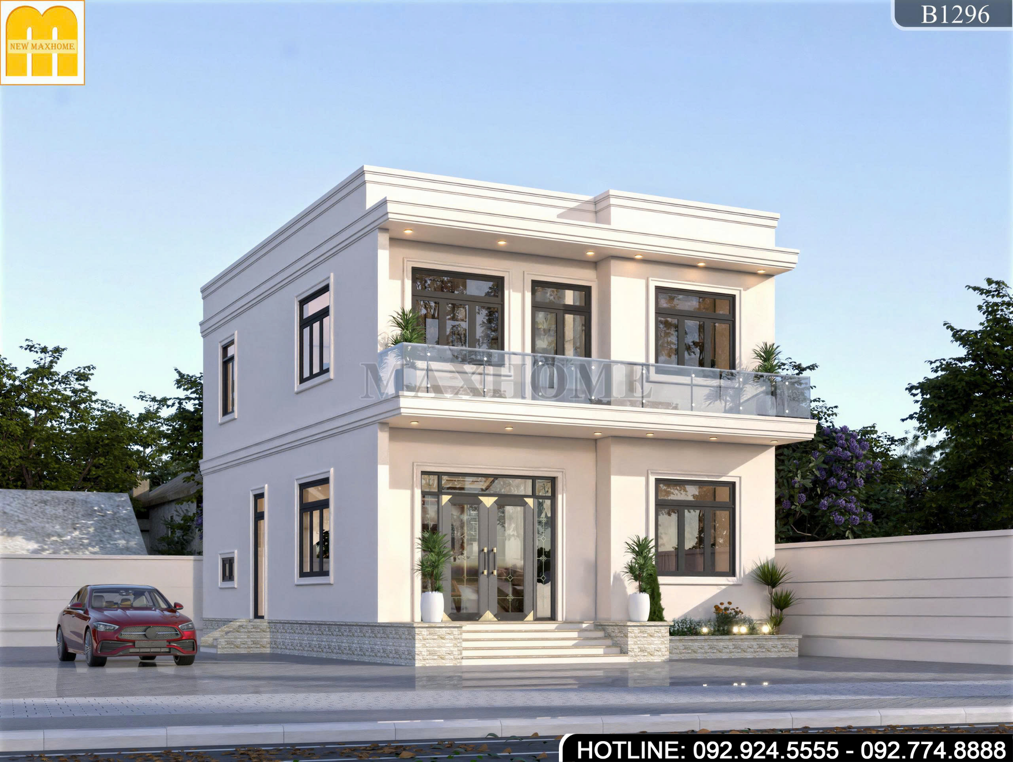 Nhà 2 Tầng Hiện Đại Đẹp Tại Phú Thọ