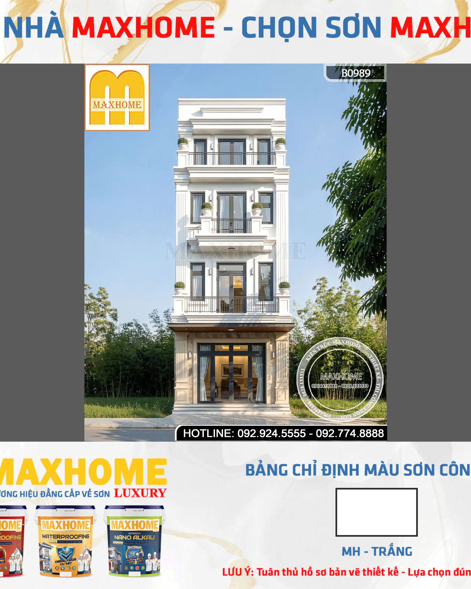Nhà Phố 4 Tầng | MH46972