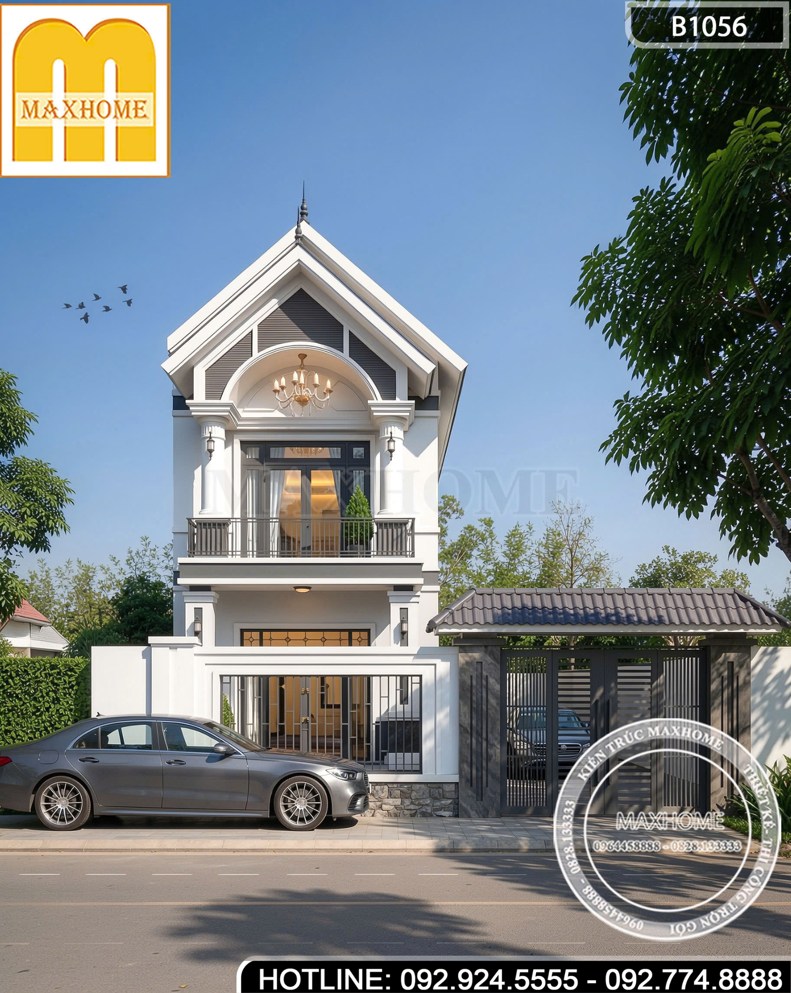Nhà Phố 2 Tầng Mái Thái Đẹp | MH46832