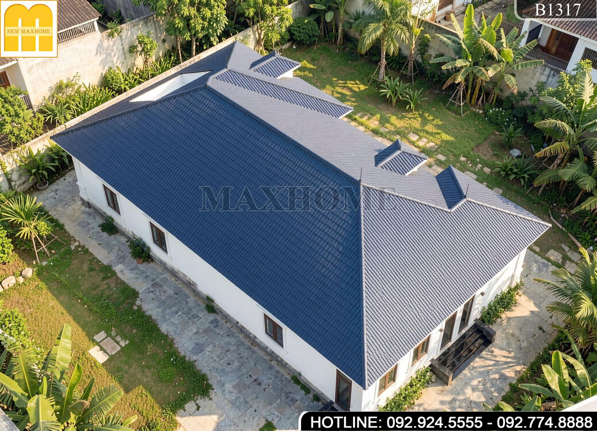 Đẳng cấp nhà vườn mái Nhật siêu Đẹp, siêu Sang