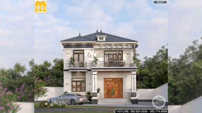 Mẫu thiết kế 2 tầng mái Nhật Hot năm 2026 | MH47102