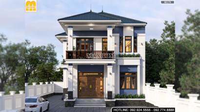 Sở hữu mẫu nhà 2 tầng mái Nhật hiện đại tại Hải Phòng | MH46229