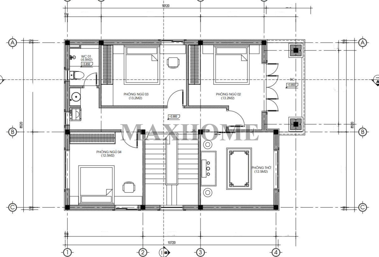 Thiết kế 2 tầng mái Nhật hiện đại đẹp mãn nhãn tại Thanh Hóa | MH47103 Thiết kế 2 tầng mái Nhật hiện đại đẹp mãn nhãn tại Thanh Hóa | MH47103