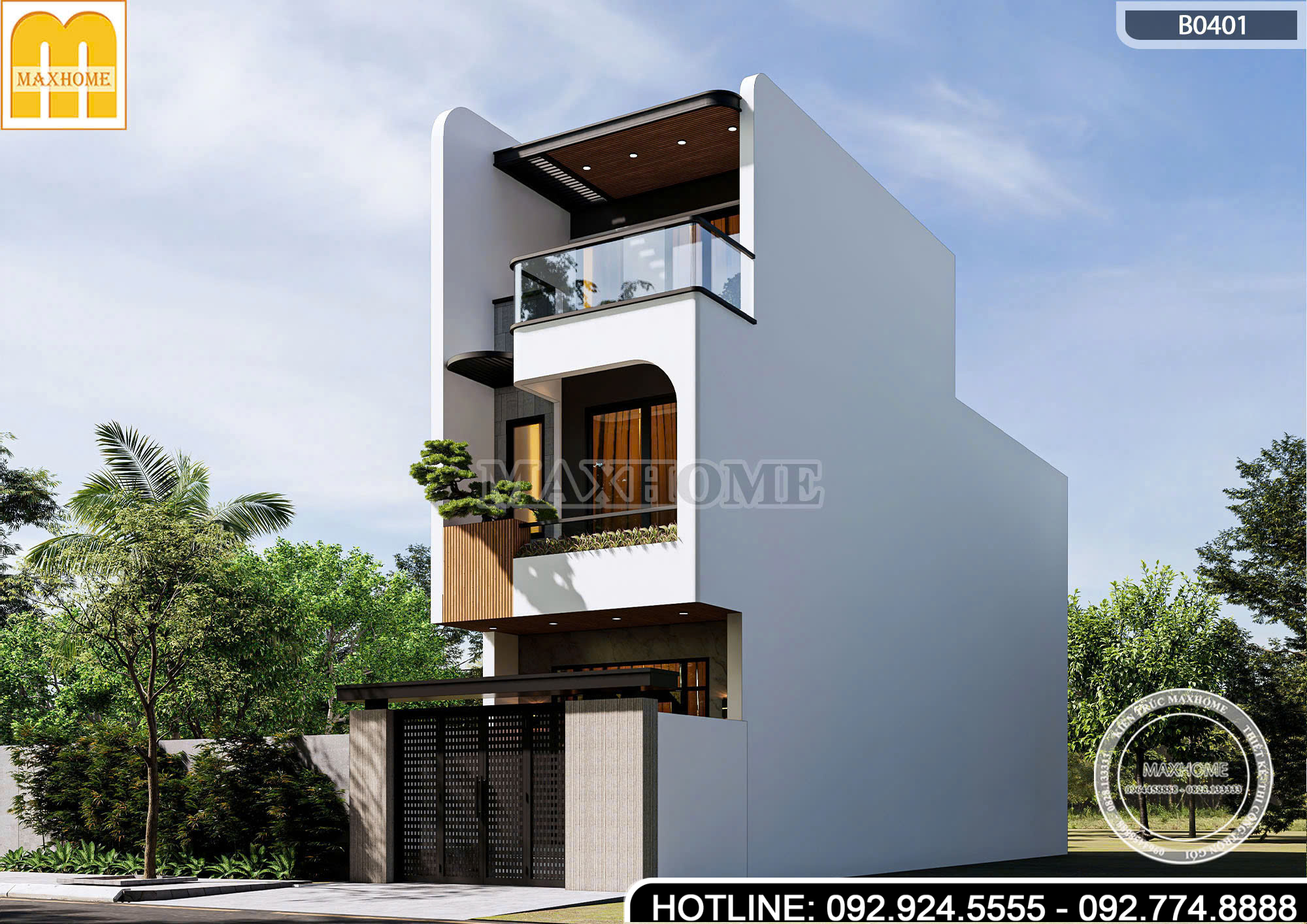Nhà Phố Ngang 4m | MH46901