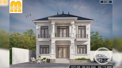 Nhà 2 Tầng Mái Nhật Tân Cổ | MH47127