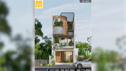 Mẫu Nhà Phố 3 Tầng Hiện Đại