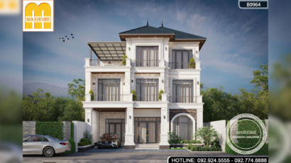 Nhà 3 Tầng Mái Nhật | MH47022