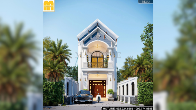 Thiết Kế Nhà 2 Tầng Mái Thái | MH47161
