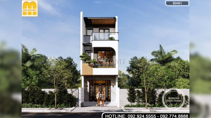 Nhà Phố Ngang 4m | MH46901