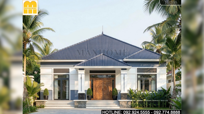 Nhà Cấp 4 Mái Nhật | MH47086