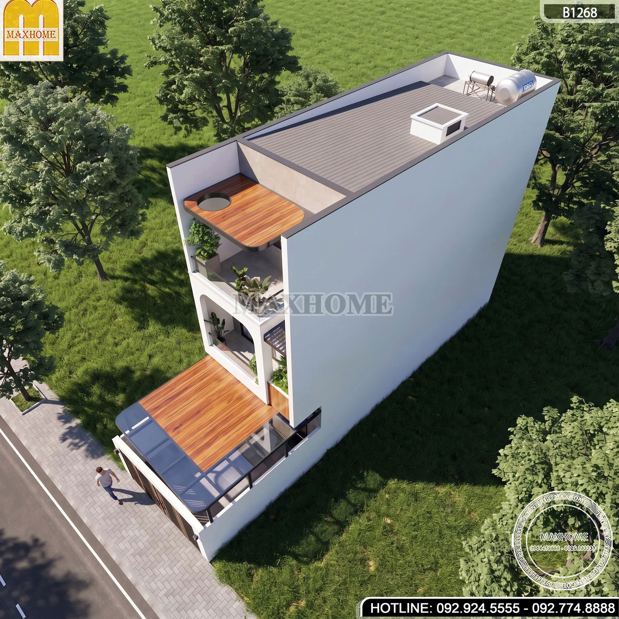 Nhà phố 3 tầng đẹp | MH47114