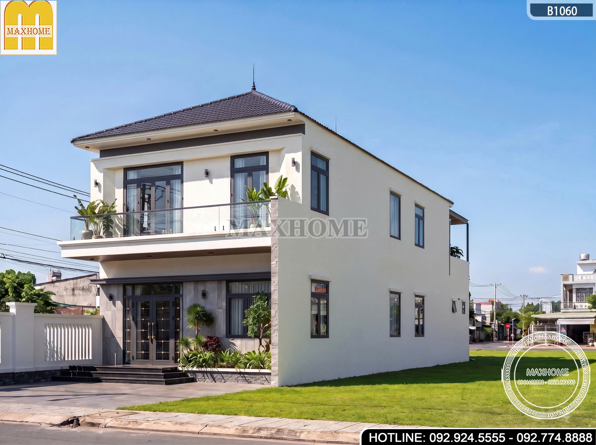 Nhà 2 tầng mái Nhật ngang 8m| MH47131