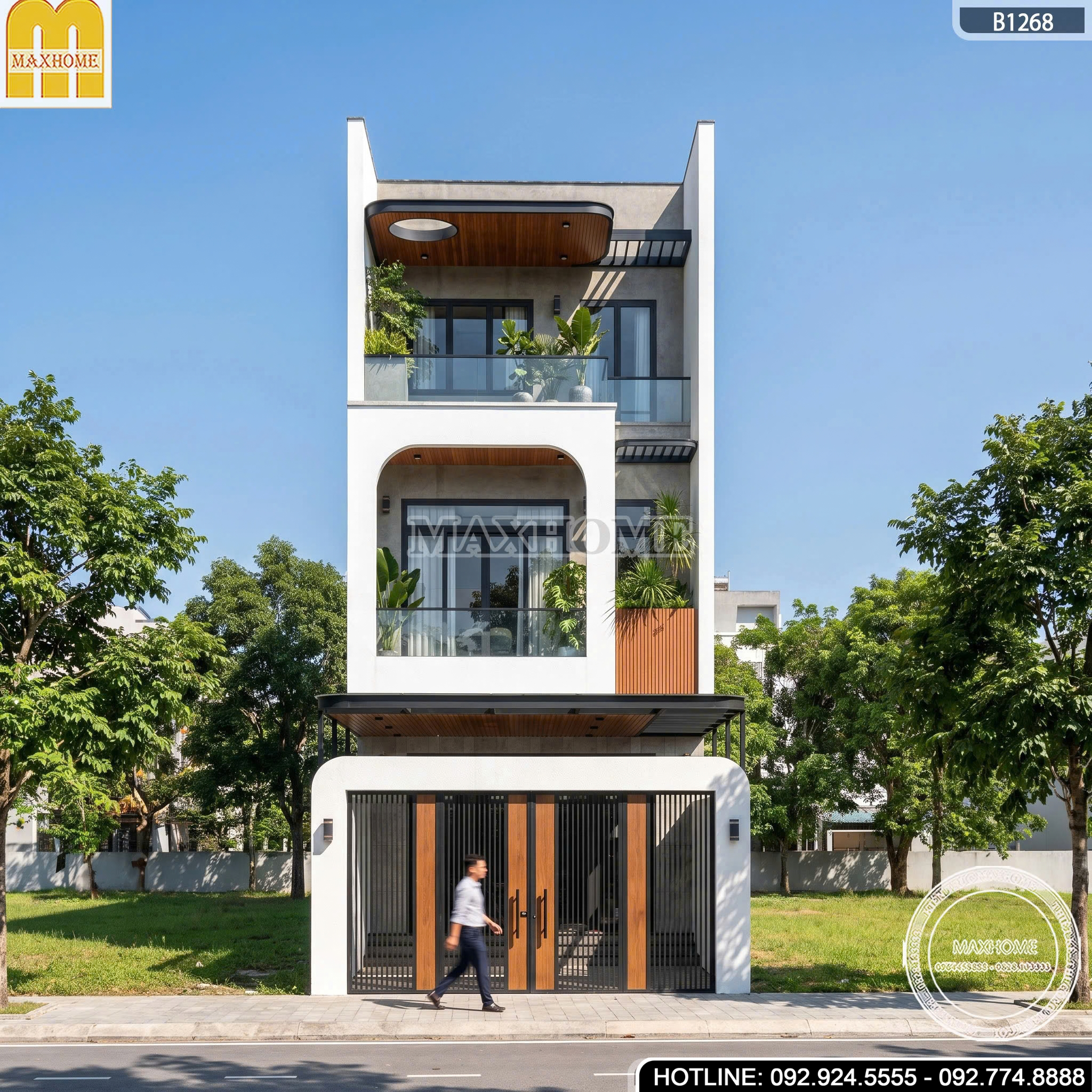 Nhà phố 3 tầng đẹp | MH47114