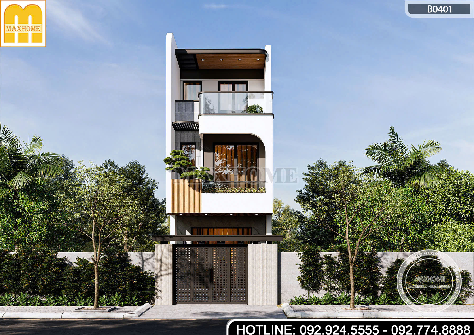 Nhà Phố Ngang 4m | MH46901