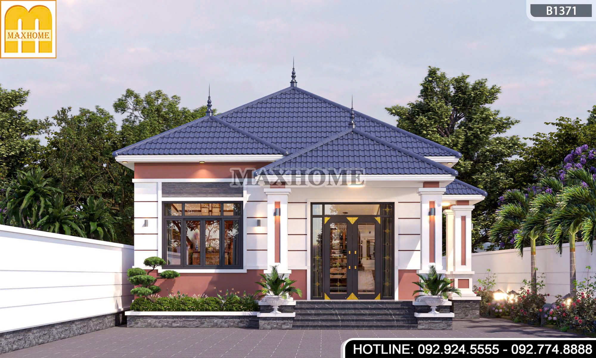 Mẫu cấp 4 mái Nhật đơn giản, được nhiều gia chủ tìm kiếm