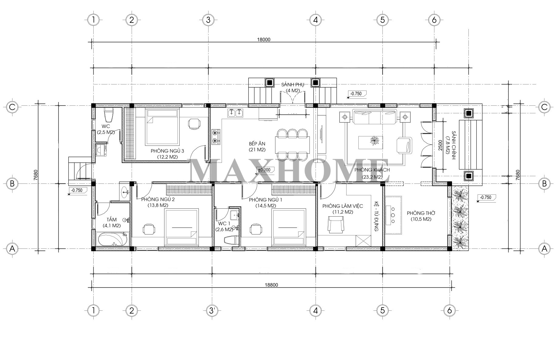 Mẫu cấp 4 Tân cổ điển tiết kiệm chi phí tại Đồng Tháp