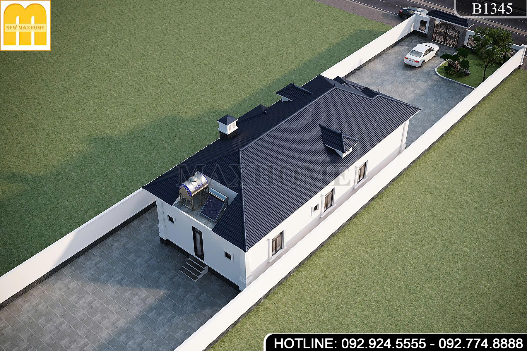 Mẫu cấp 4 Tân cổ điển tiết kiệm chi phí tại Đồng Tháp