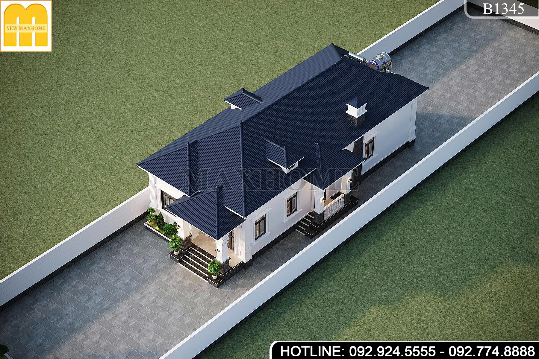 Mẫu cấp 4 Tân cổ điển tiết kiệm chi phí tại Đồng Tháp