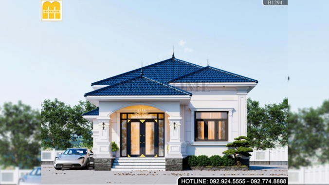 Quá đẹp ! Mẫu thiết kế mái Nhật đơn giản, sang trọng khỏi bàn |MH47175