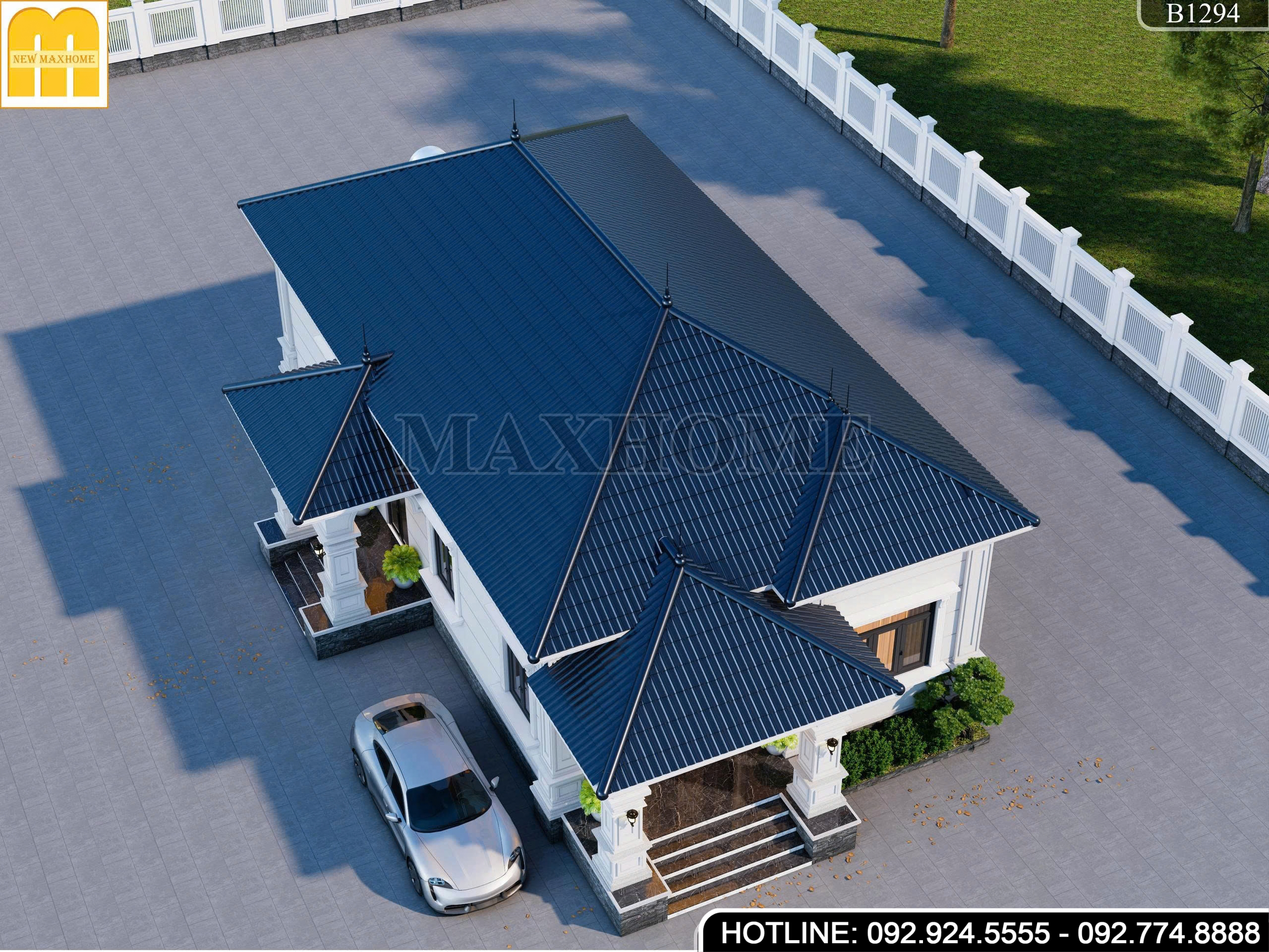 Quá đẹp ! Mẫu thiết kế mái Nhật đơn giản, sang trọng khỏi bàn |MH47175