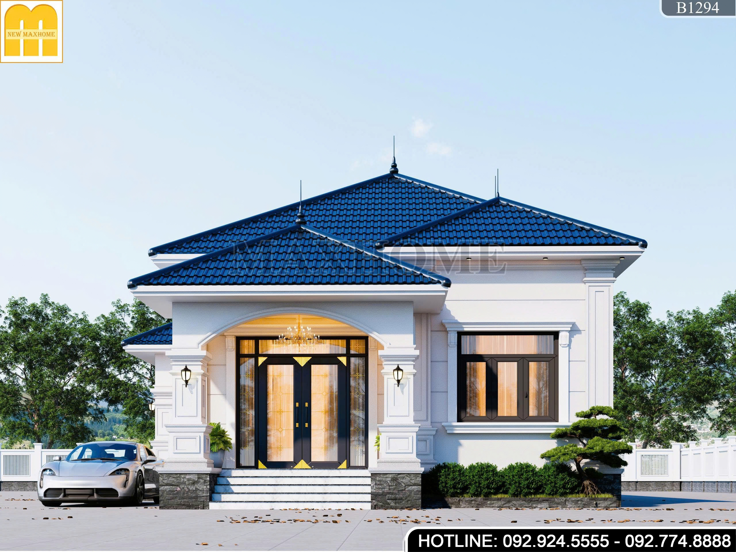 Quá đẹp ! Mẫu thiết kế mái Nhật đơn giản, sang trọng khỏi bàn |MH47175