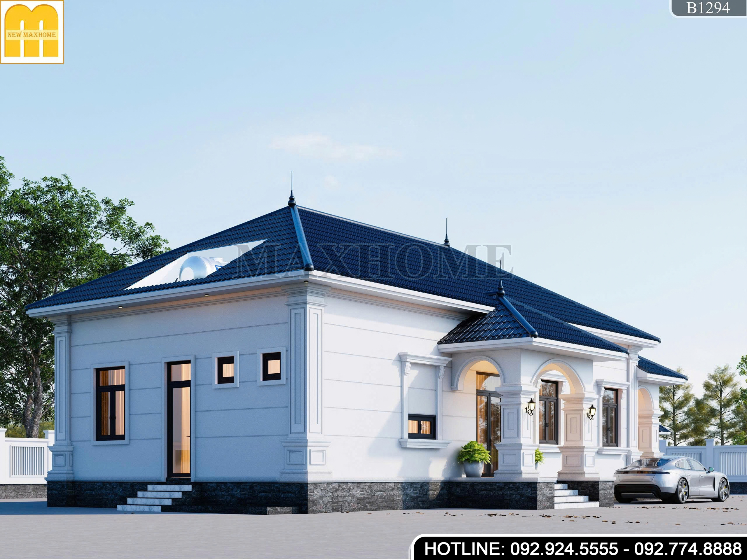Quá đẹp ! Mẫu thiết kế mái Nhật đơn giản, sang trọng khỏi bàn |MH47175