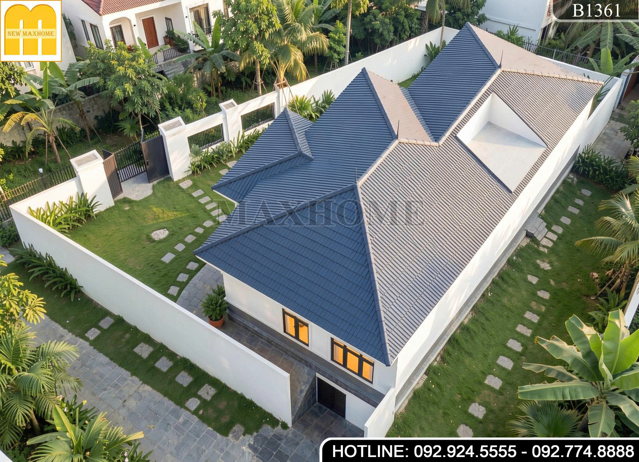 Quá đẹp với mẫu thiết kế nhà vườn mái Nhật tại Phú Thọ